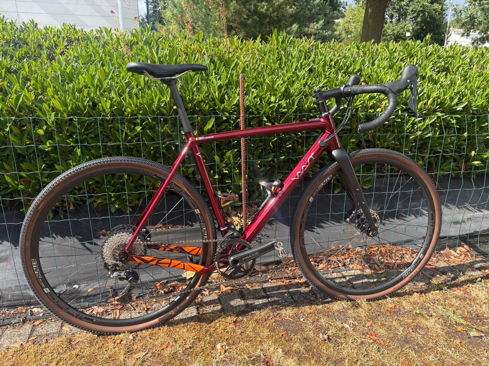 Vaast gravelbike, Fietsen en Brommers, Fietsen | Racefietsen, Ophalen, Zo goed als nieuw