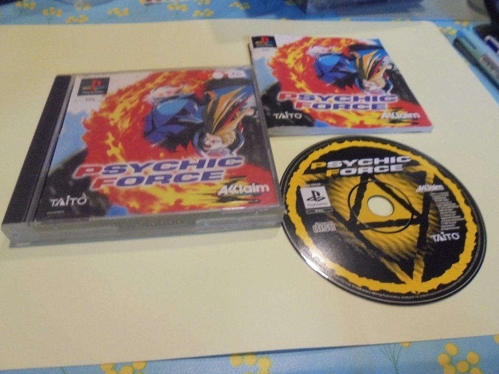 Playstation 1 Psychic Force (CIB), Games en Spelcomputers, Games | Sony PlayStation 1, Gebruikt, Vechten, 2 spelers, Ophalen of Verzenden