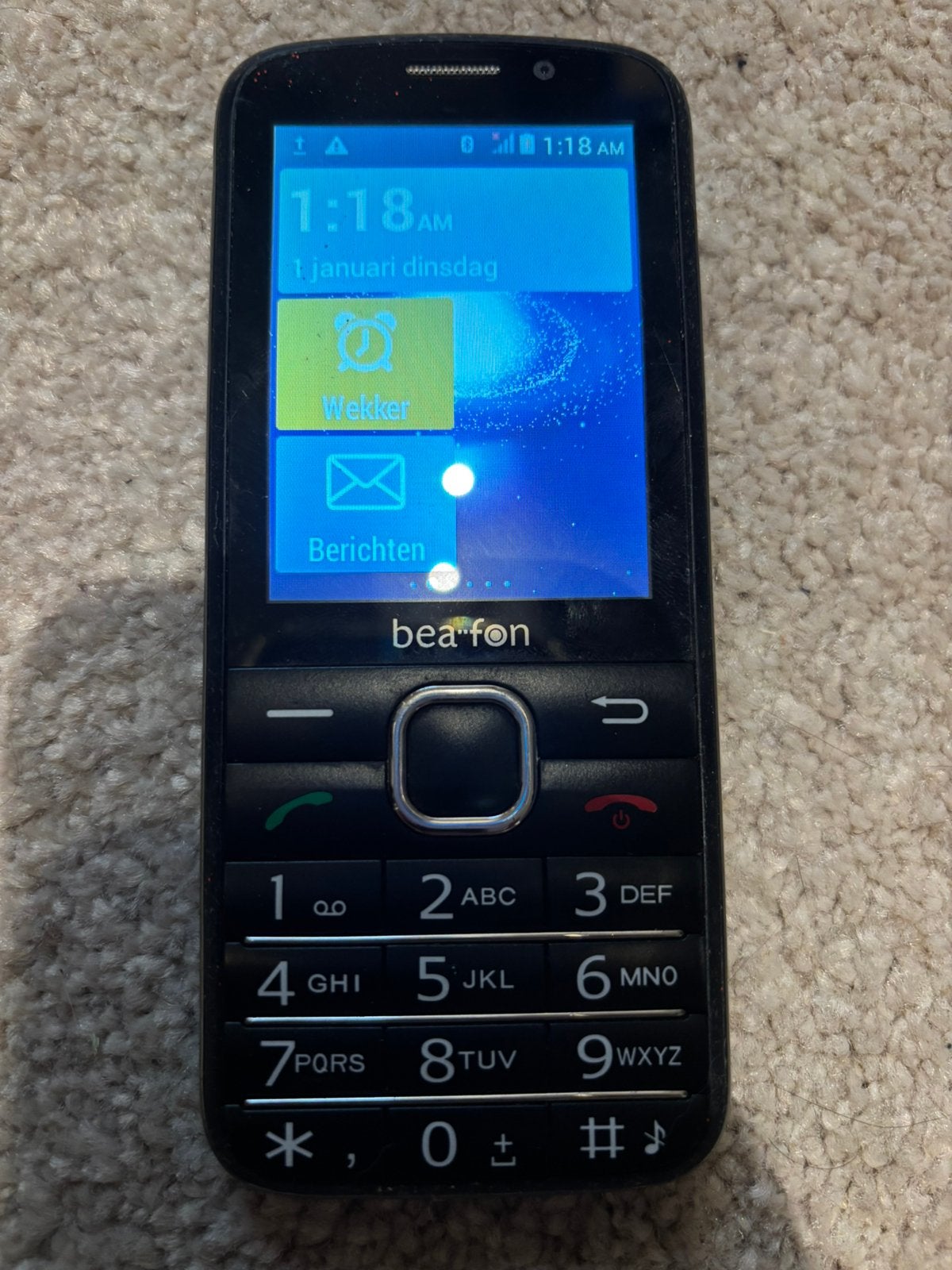 bea fon gsm/telefoon net touche scherm, Ophalen, Gebruikt