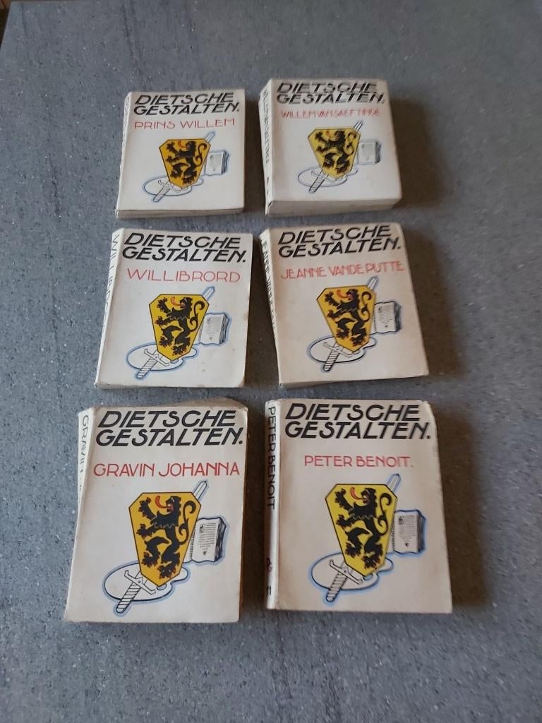 Boek Vlaanderen Literatuur Gestalten Leeuw Bezetting, Envoi, Utilisé, Belgique