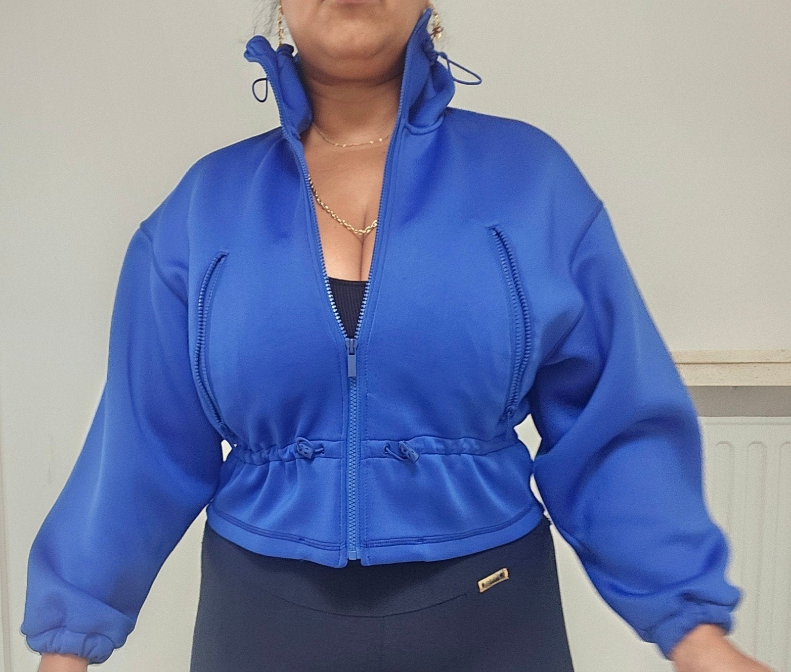 Zara damesjas blauw – maat M, Kleding | Dames, Ophalen of Verzenden, Maat 38/40 (M), Blauw