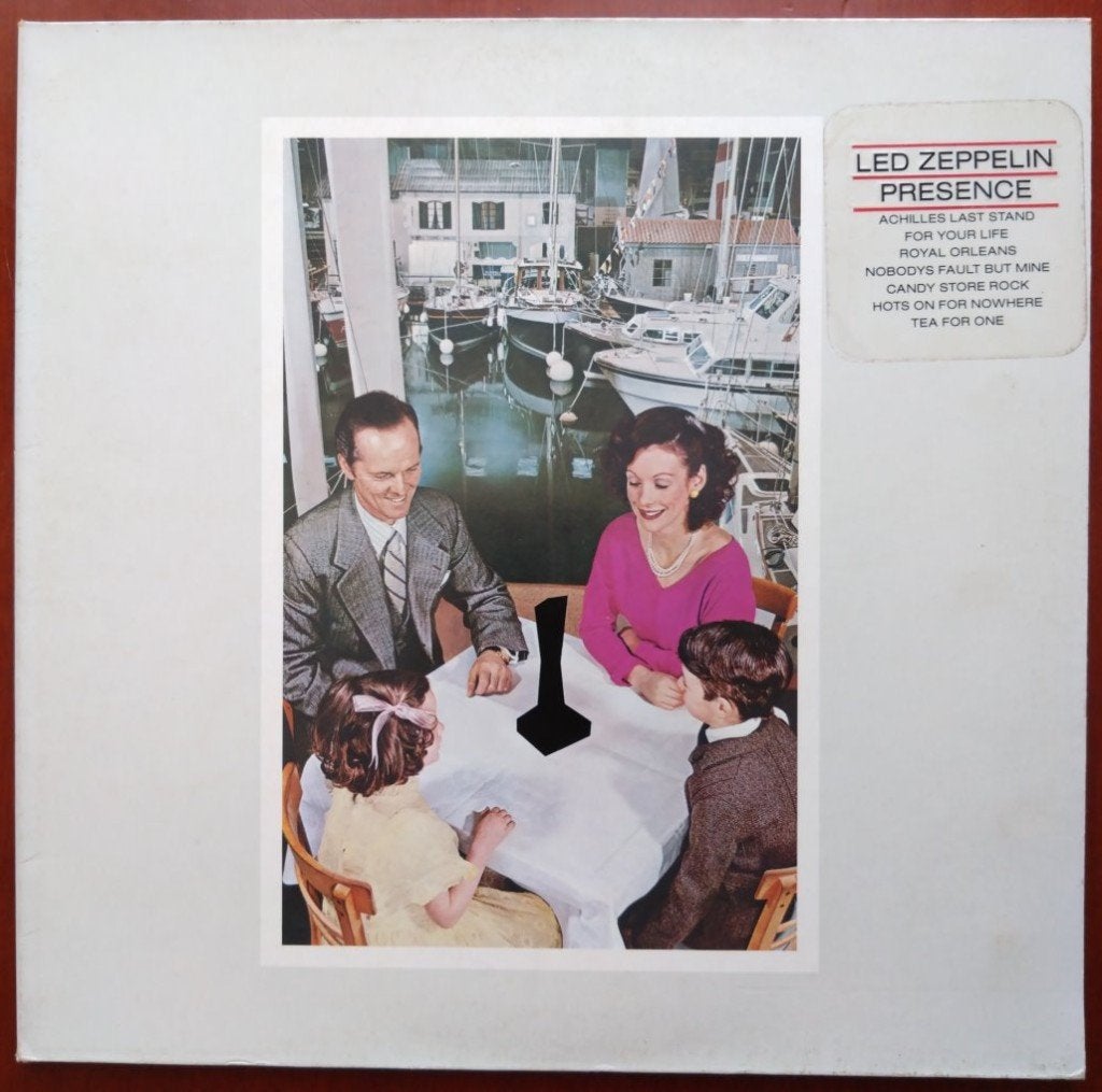 Vinyl lp Led Zeppelin - Presence, LP, Gebruikt, Verzenden, Originele persing