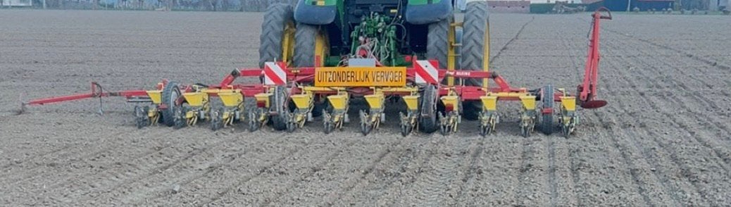Rau kleine (kverneland) bieten zaaimachine, Verzamelen, Overige Verzamelen, Ophalen, Gebruikt