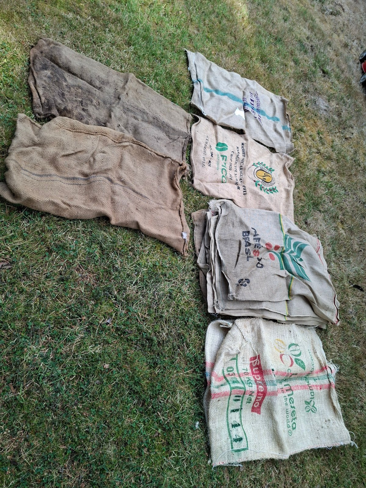 Toile de jutes, Caravanes & Camping, Enlèvement