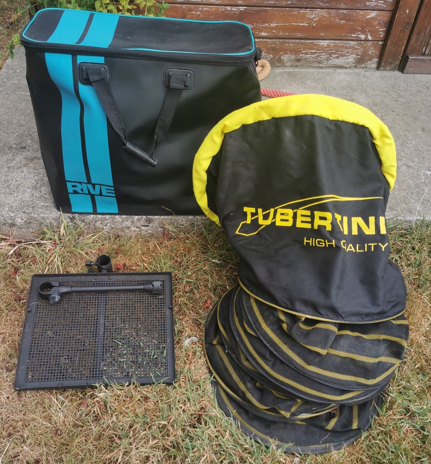 Rive leefnetbag, leefnet, houder en aastafel., Ophalen, Zo goed als nieuw, Complete set