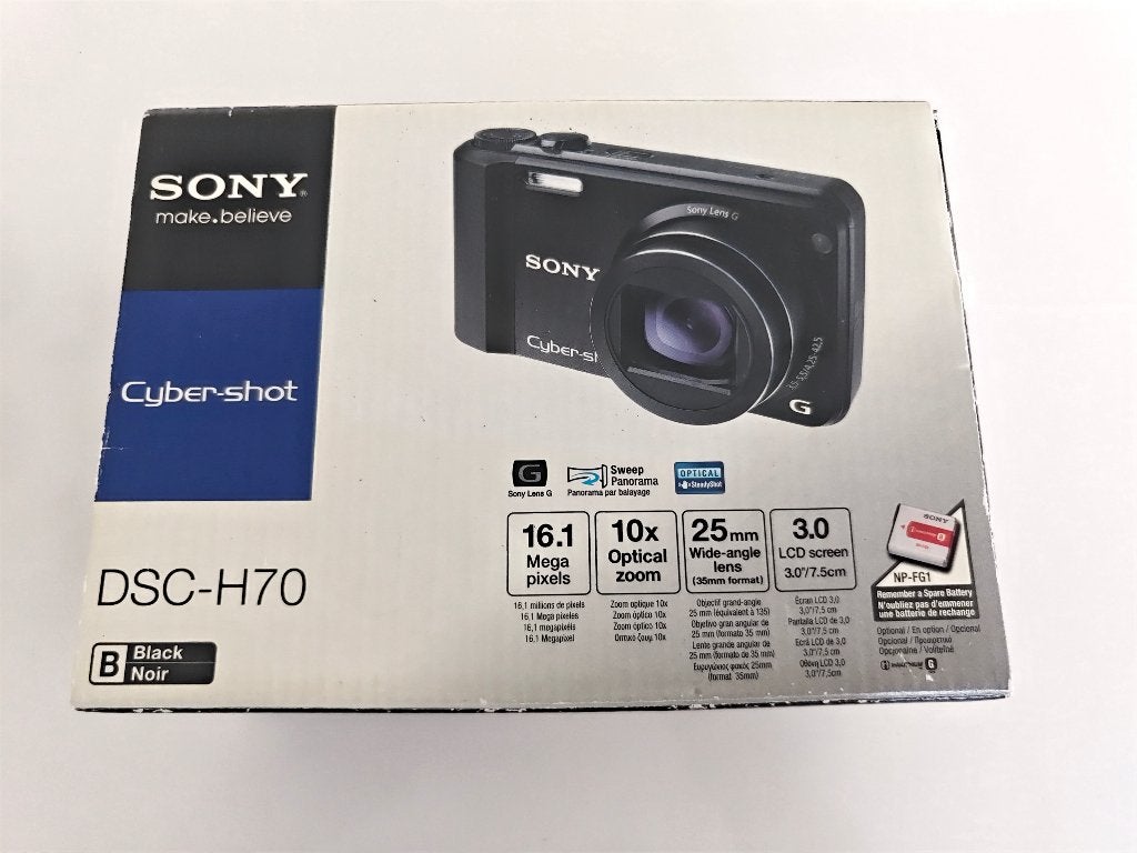Sony Cyber-shot DSC-H70 | Compleet in doos + Case, Ophalen of Verzenden, Gebruikt, Compact, Sony