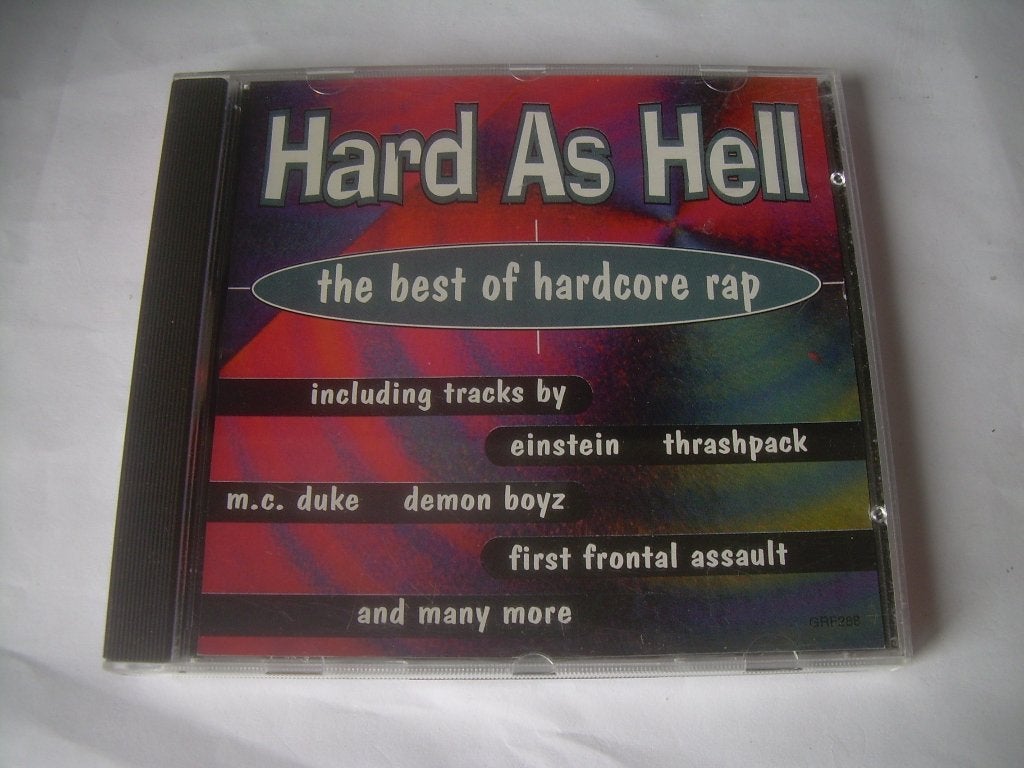 CD - HARD AS HELL - HARDCORE, CD & DVD, CD | Dance & House, Hardcore, Enlèvement ou Envoi, Premier pressage, Comme neuf
