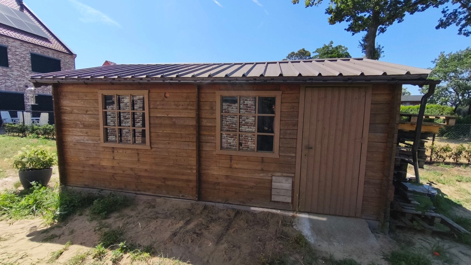 Tuinhuis in prima staat, Enlèvement, Abri de jardin