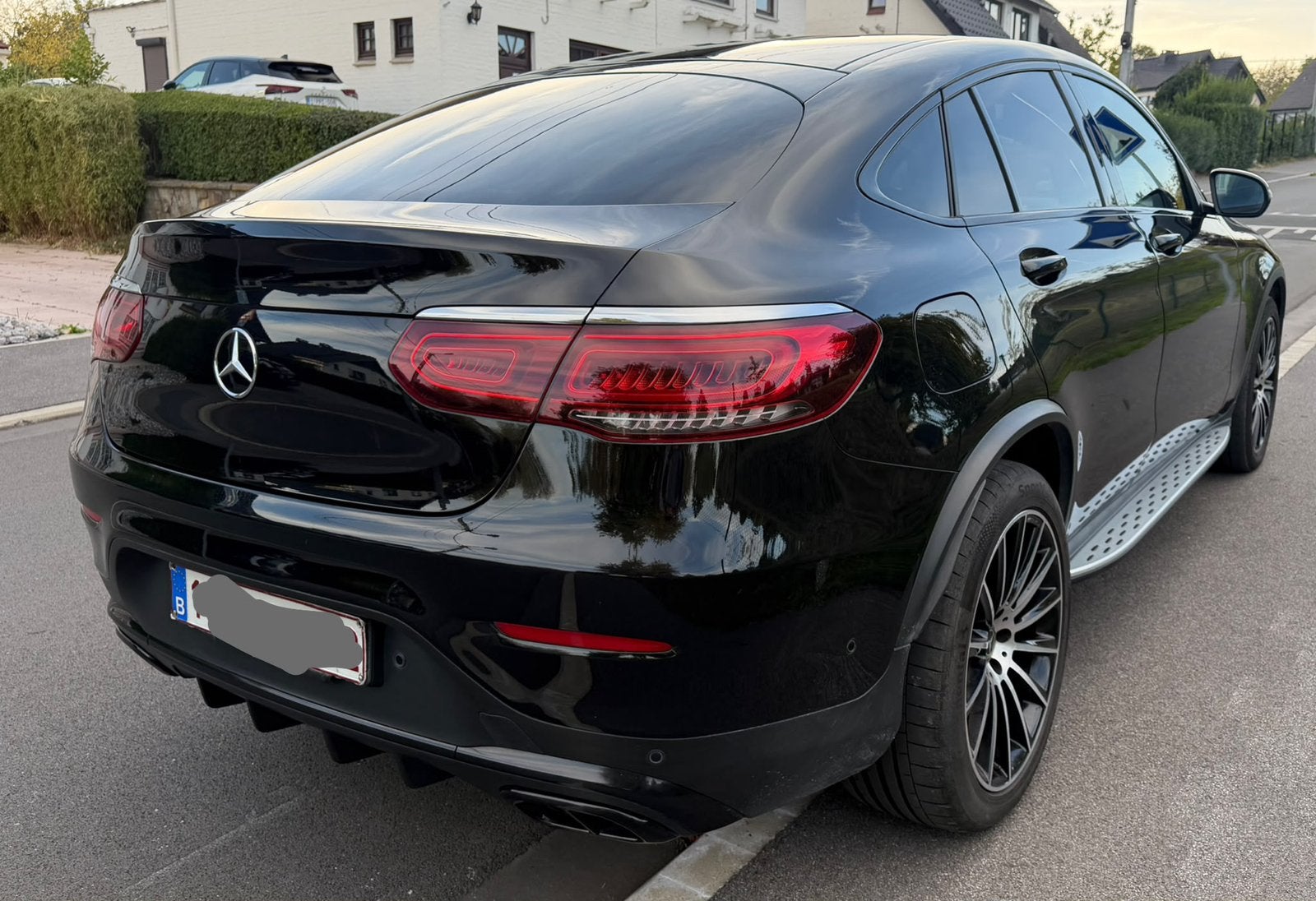 Mercedes Glc 200d coupé 2020 Pack Amg 97 000 km, Auto's, Automaat, Dealer onderhouden, Zwart, 5 deurs