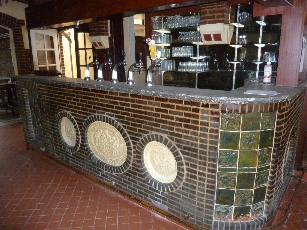 Metalen voetsteun (met bocht), Enlèvement, Comme neuf, Fer