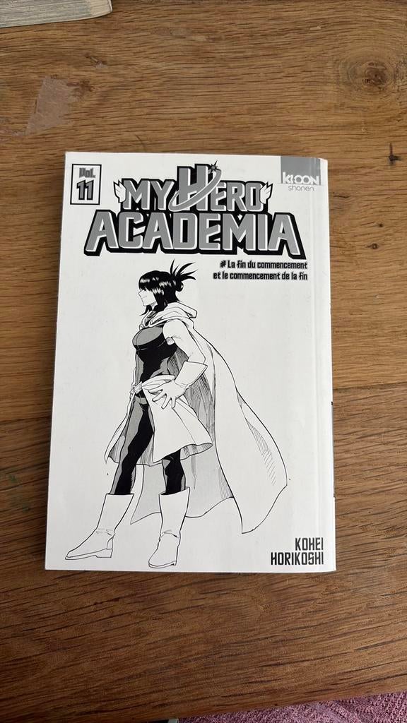 manga my hero academia, Enlèvement, Comme neuf