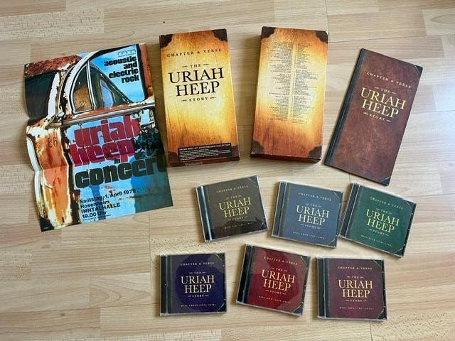 Uriah Heep Chapter & Verse! UITERST ZELDZAAM!, Ophalen, Zo goed als nieuw