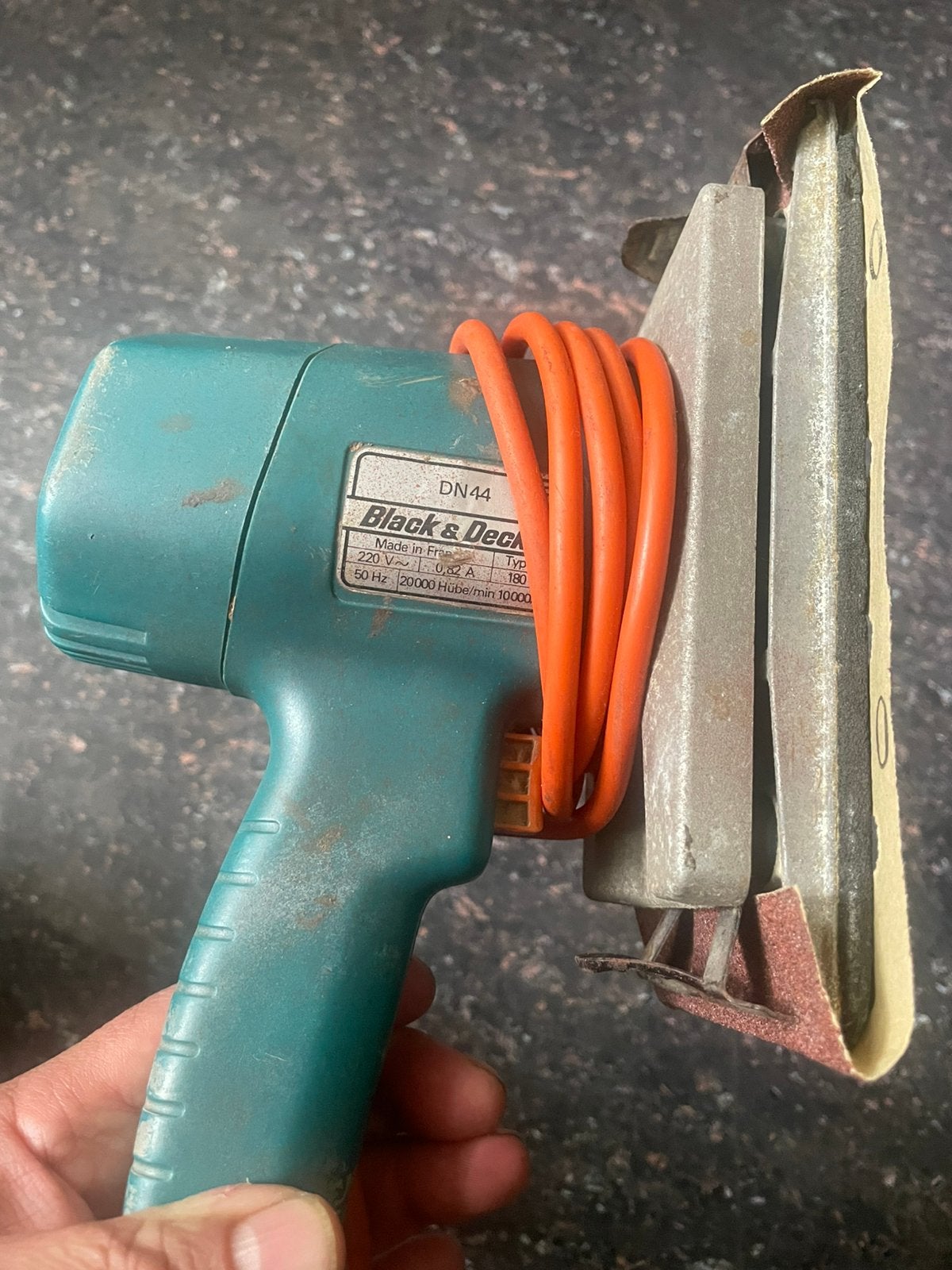 Schuurmachine, Bricolage & Construction, Enlèvement, Utilisé, 600 à 1200 watts, Ponceuse orbitale