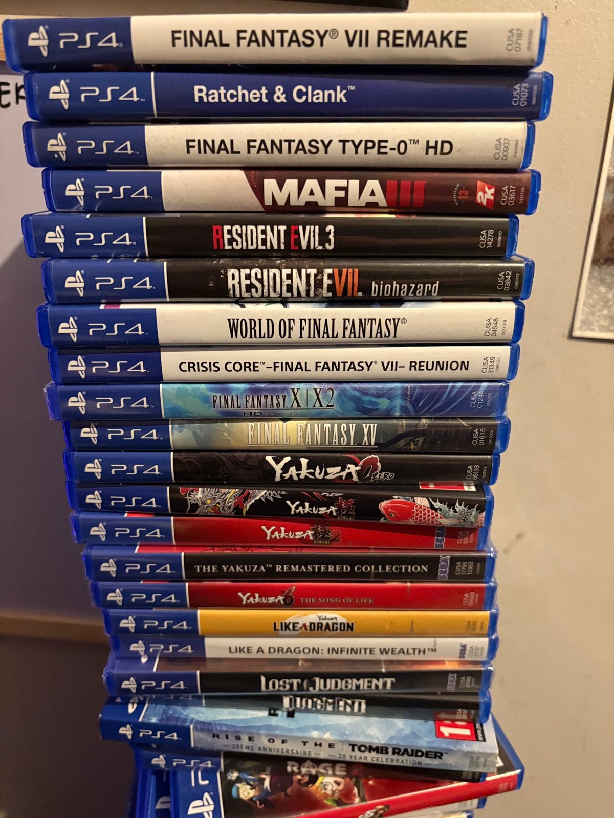 Ps4 games lot met enkele sealed games, Ophalen of Verzenden, Zo goed als nieuw