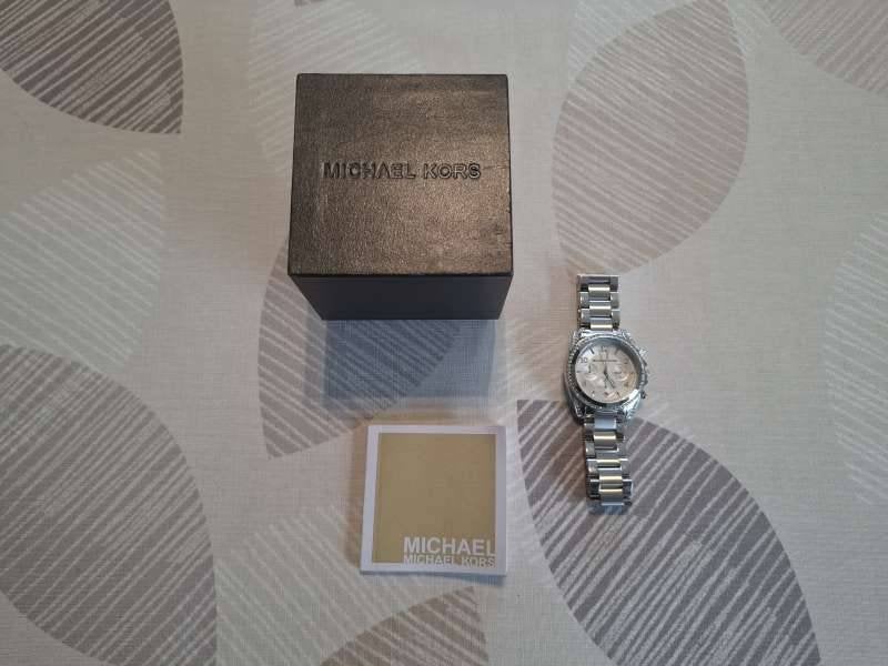Michael Kors MK5165 dameshorloge, Bijoux, Sacs & Beauté, Enlèvement, Comme neuf, Montre-bracelet
