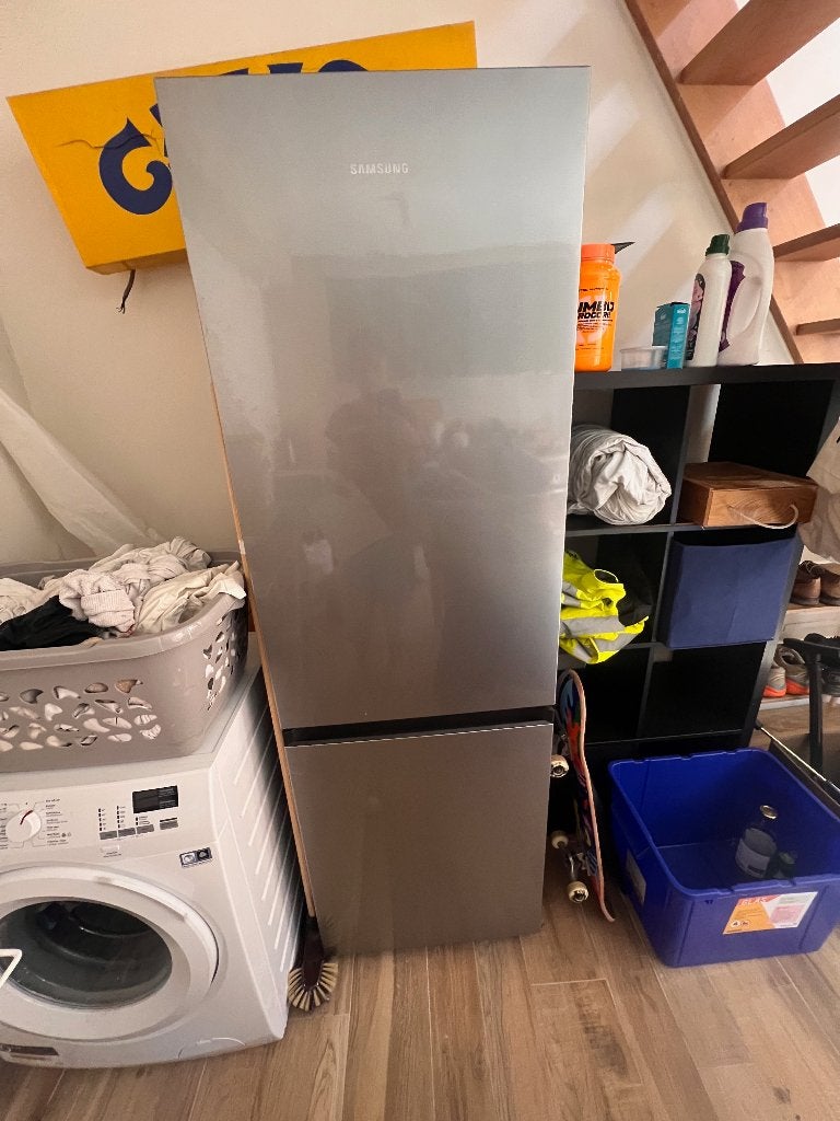 Samsung Koelkast met diepvries RB38C602DSA, Ophalen, 200 liter of meer, 160 cm of meer, Zo goed als nieuw