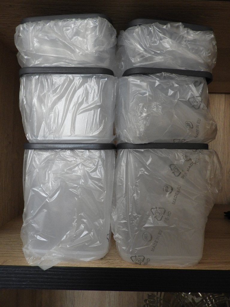 tupperware cubix, Huis en Inrichting, Keuken | Tupperware, Ophalen of Verzenden, Nieuw, Blauw, Overige typen