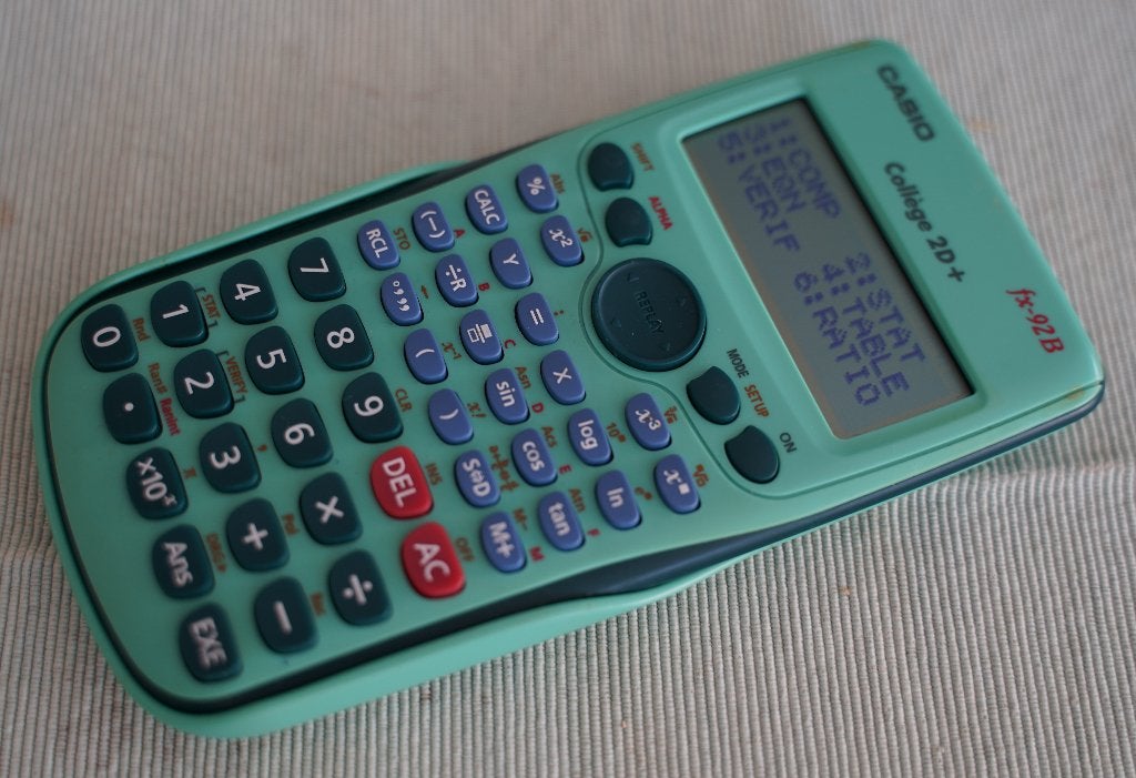 CASIO FX-92B  College 2D+, Diversen, Ophalen, Zo goed als nieuw