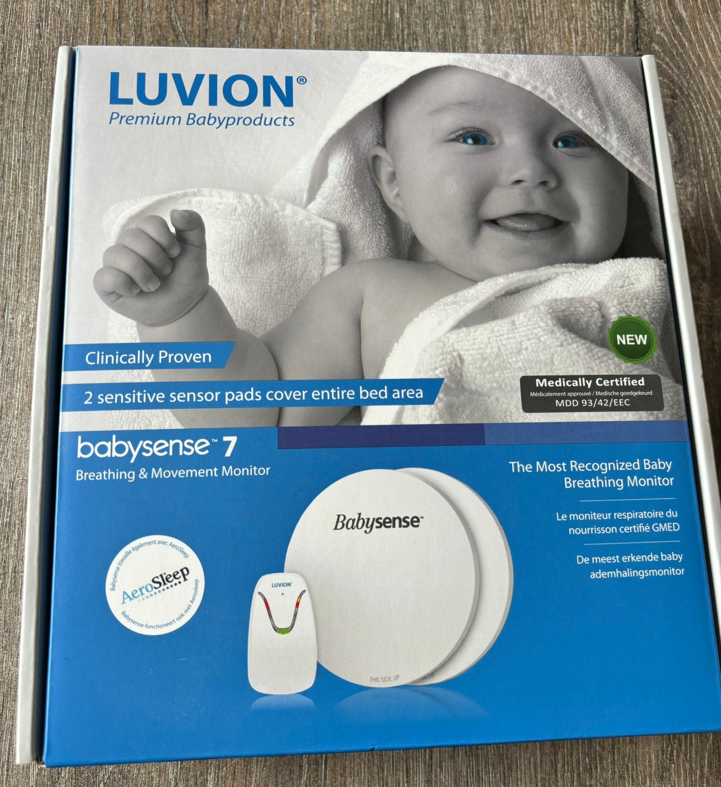 Moniteur respiratoire babysense 7 luvion, Kinderen en Baby's, Ophalen, Nieuw