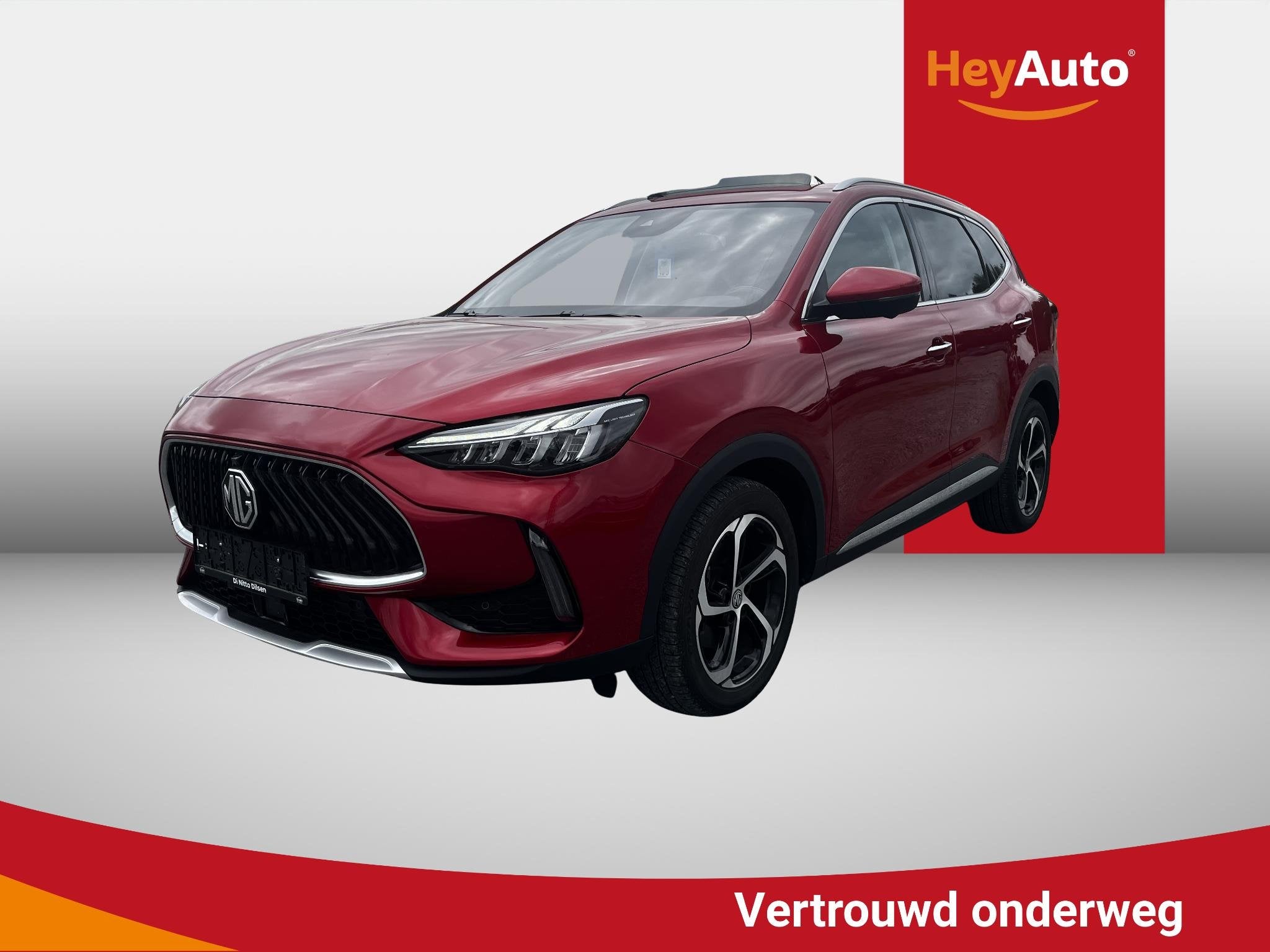 MG HS 1.5T-GDI MT Luxury, Auto's, MG, Stof, 4 cilinders, Automatische klimaatregeling, Bedrijf