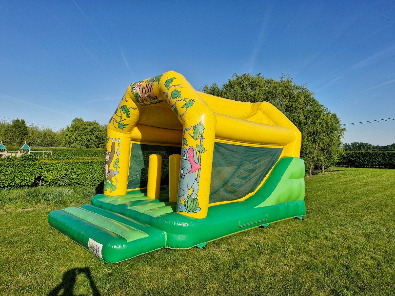 sprinkasteel jungle thema, Ophalen