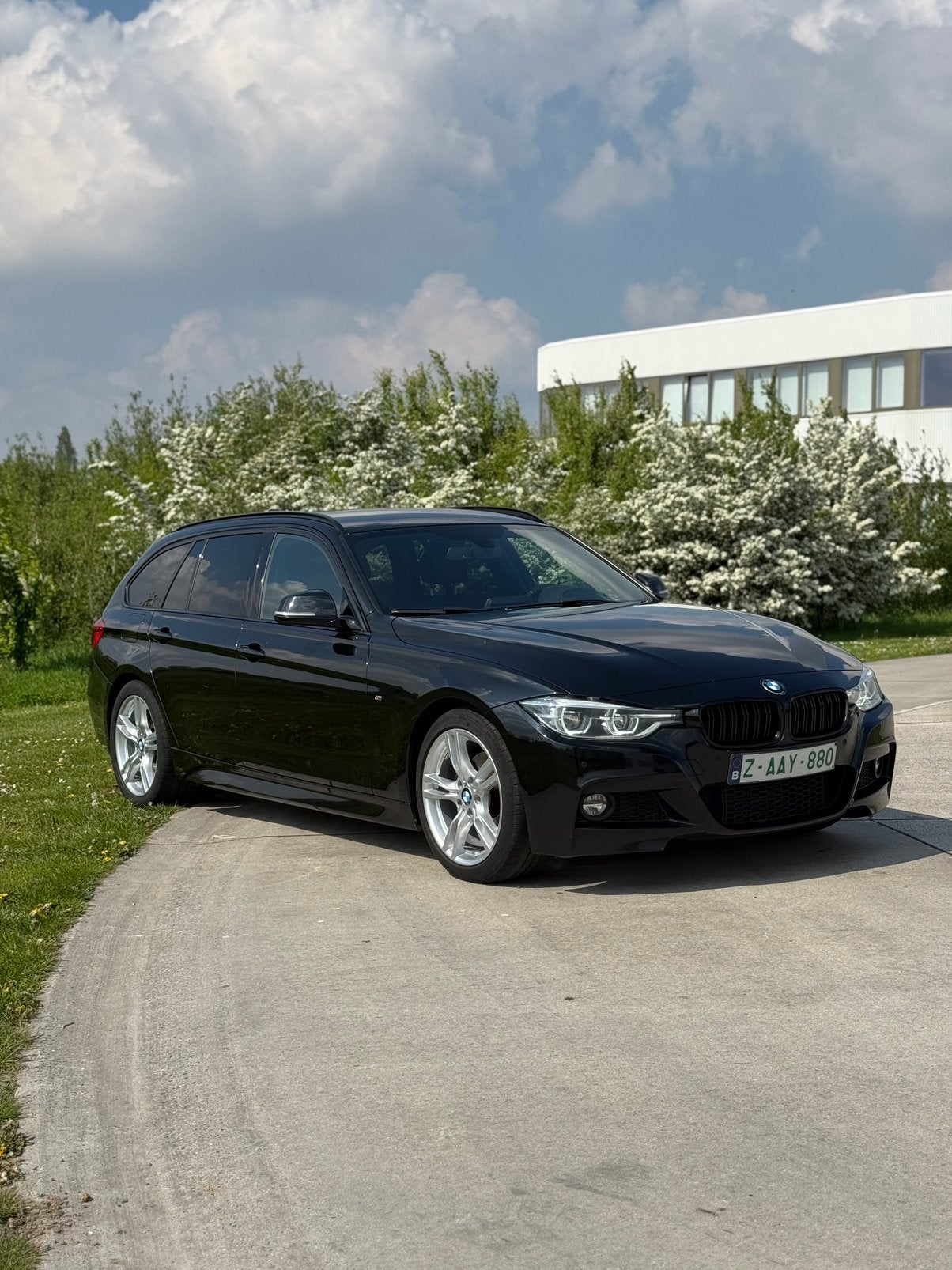 BMW F31 320D 2017 M Pack EURO 6B /Navi/Hifi/Trekhaak/LED, Auto's, Leder, Bedrijf, Diesel, Te koop