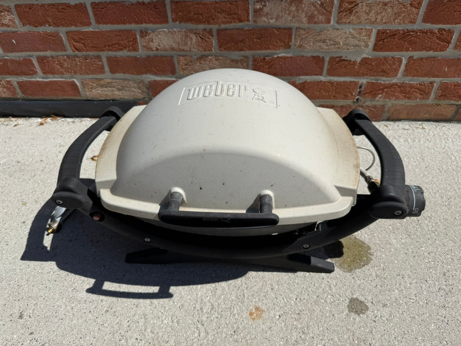 Weber Bbq Q1000 - Bbq, Enlèvement, Utilisé