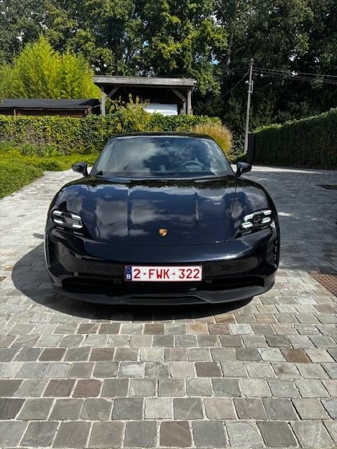Porsche Taycan GTS 598 pk, Auto's, Automaat, Alcantara, Zwart, Elektrisch