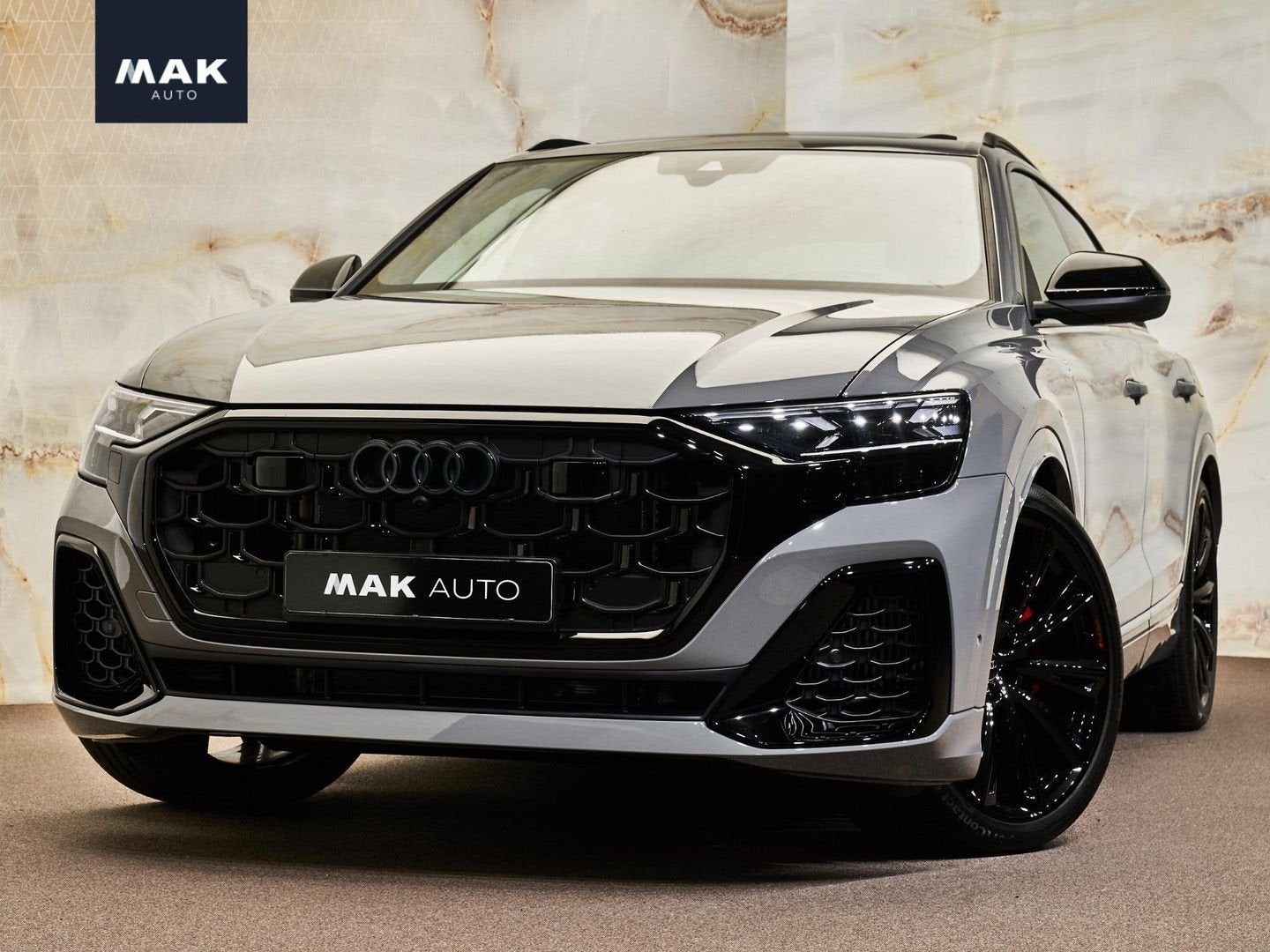 Audi Q8 60 TFSI e Quattro Pro Line S Competition , Audi Excl, Auto's, Automaat, Zwart, Q8, 26 kWh