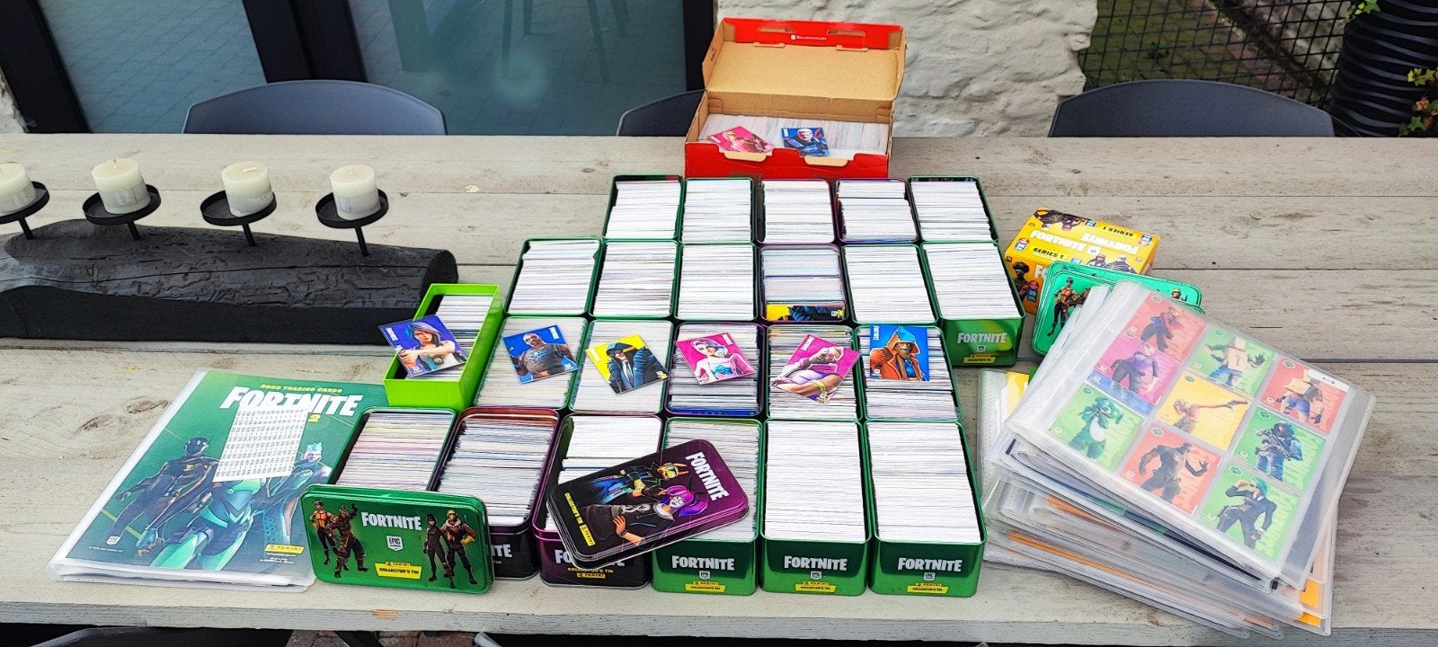 enorm lot fortnite bulk series 1/ series 2 en reloaded, Hobby en Vrije tijd, Ophalen