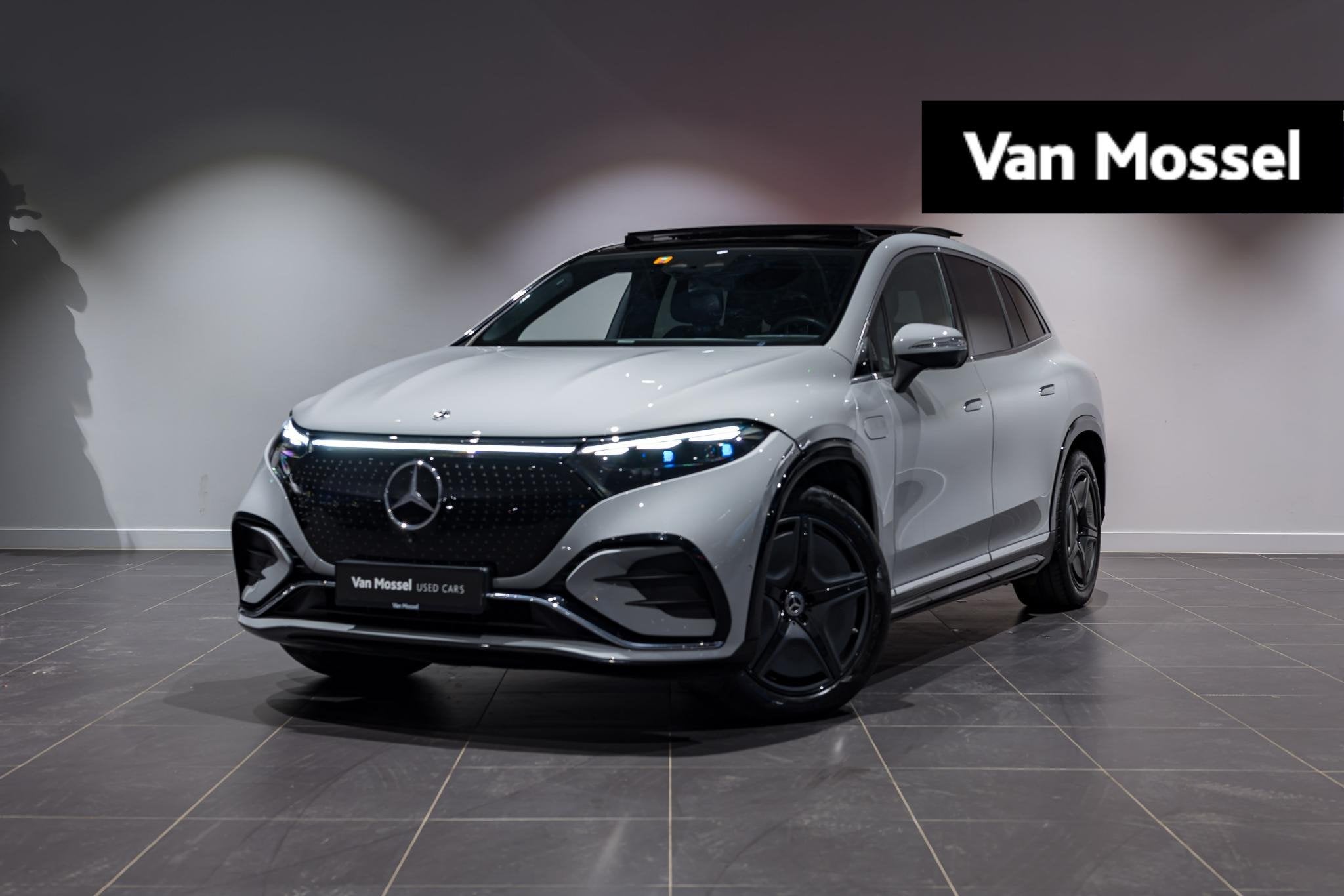 Mercedes-Benz EQS SUV EQS 450 4MATIC AMG Line SoH 100% | 360, Auto's, Mercedes-Benz, Automaat, Stof, 656 km, EQS