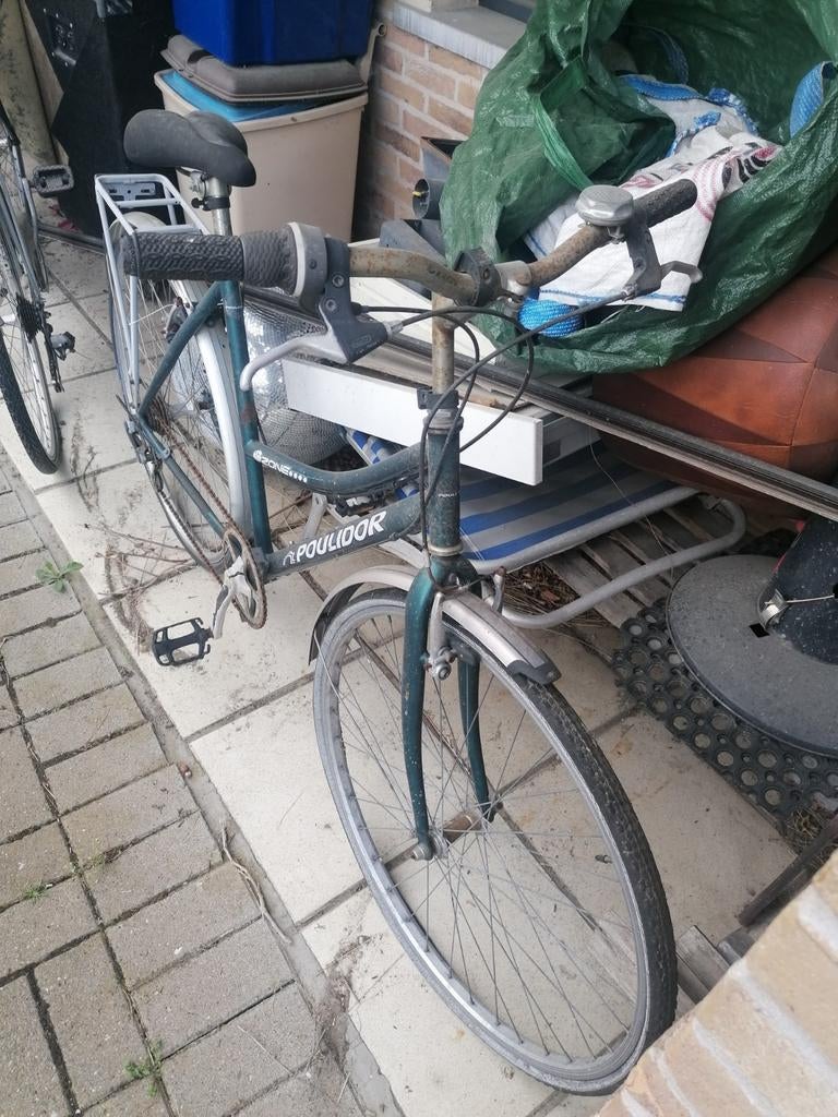 Dames fiets, Ophalen