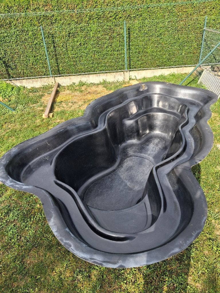 Polyester vijver, Tuin en Terras, Ophalen, Gebruikt
