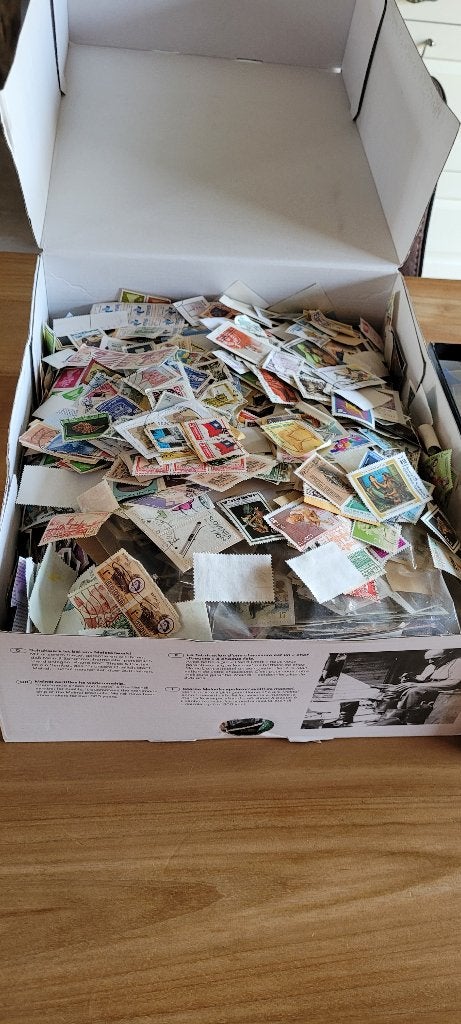 postzegels, Ophalen, Gestempeld, Gestempeld