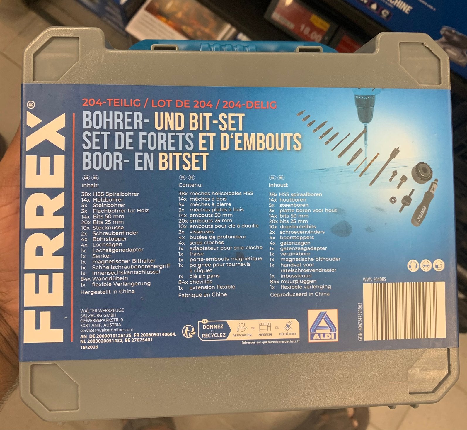 Kit d’outils FERREX – Neuf – Ensemble complet, Enlèvement ou Envoi, Neuf, Jeu d'outils, Autres marques