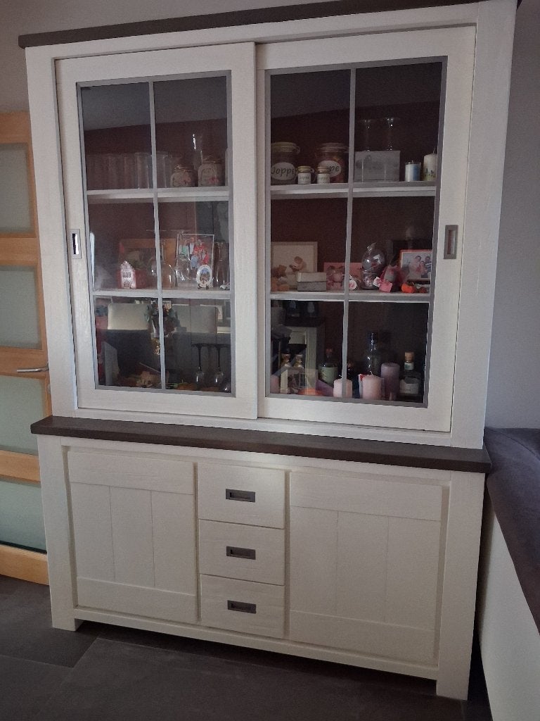 Eetplaats, Huis en Inrichting, Ophalen, Overige materialen, Gebruikt, 150 tot 200 cm