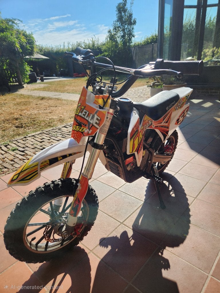Eco Pitbike Kids, Vélos & Vélomoteurs, Mini Bikes, Midi Bikes & Pit Bikes, Comme neuf, Dirt Bike, Frein à disque, Enlèvement ou Envoi