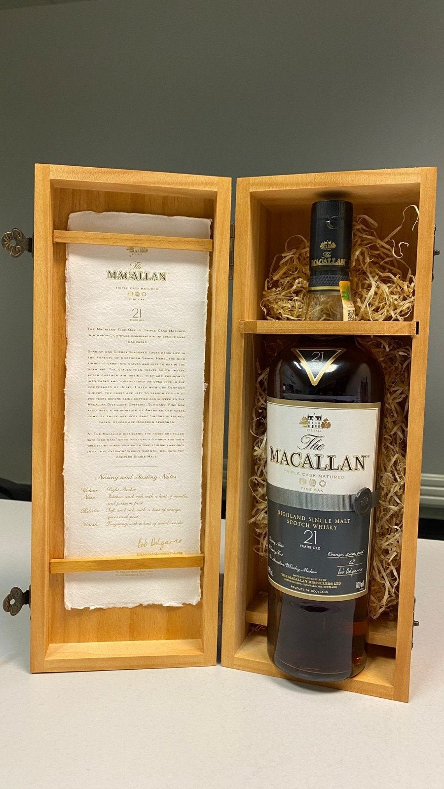 Macallan 21, Verzamelen, Ophalen of Verzenden, Nieuw