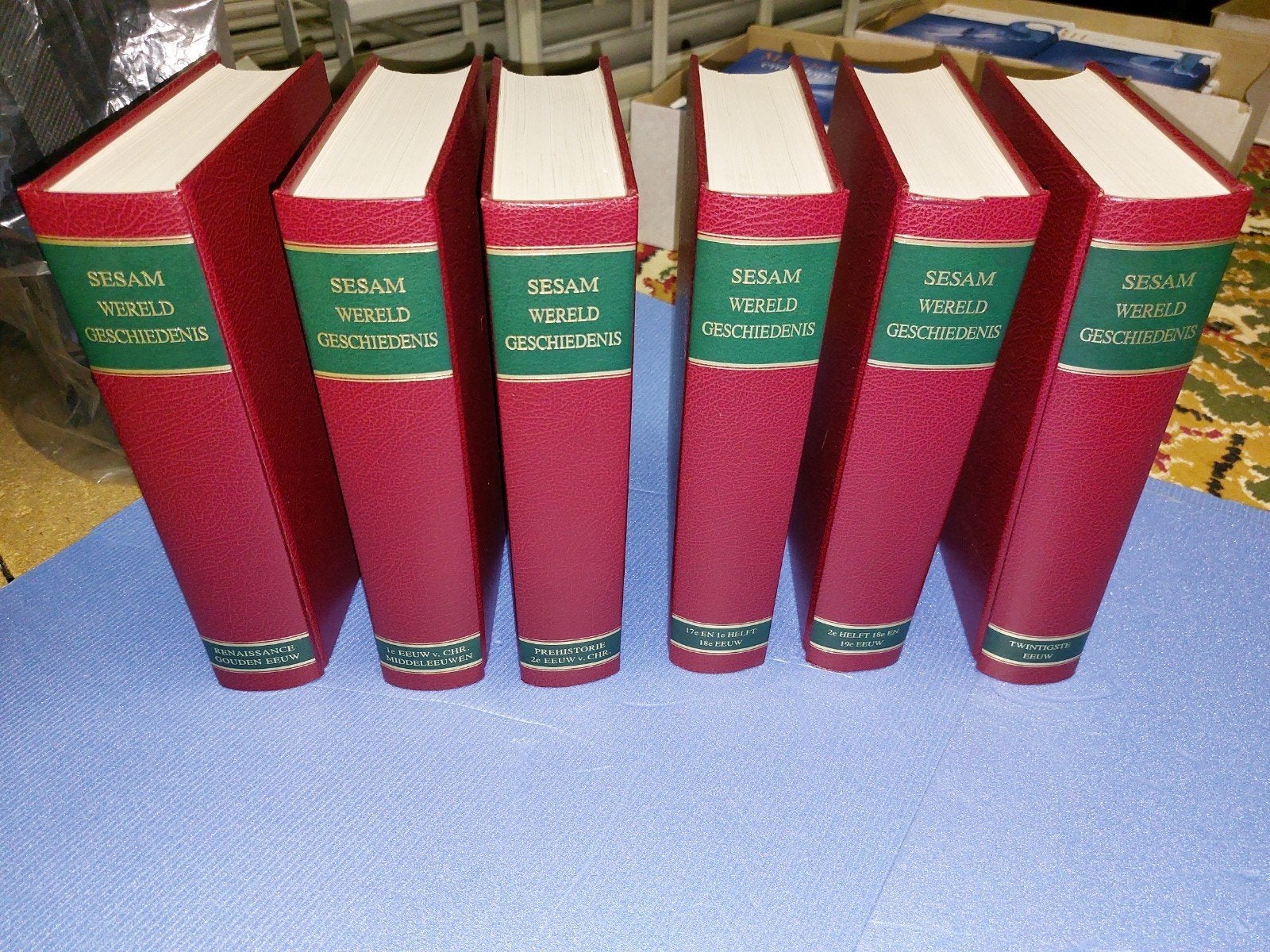 Sesam wereld geshiedenis/Winkler prins encyclopedieen, Boeken, Encyclopedieën, Ophalen