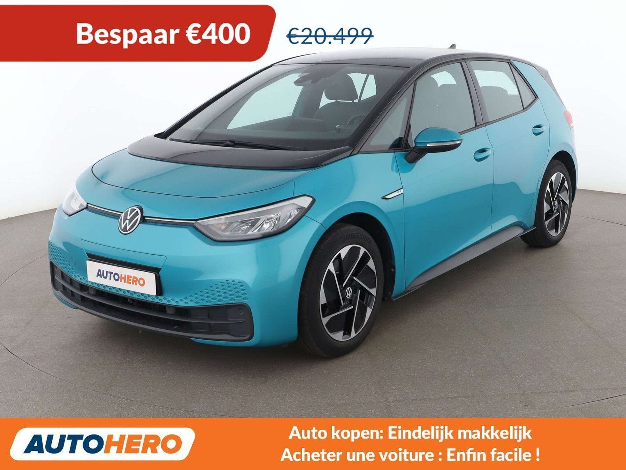 Volkswagen ID.3 electric drive 150 kW Pro Performance, Auto's, Volkswagen, Automaat, Gebruikt, Blauw, ID.3