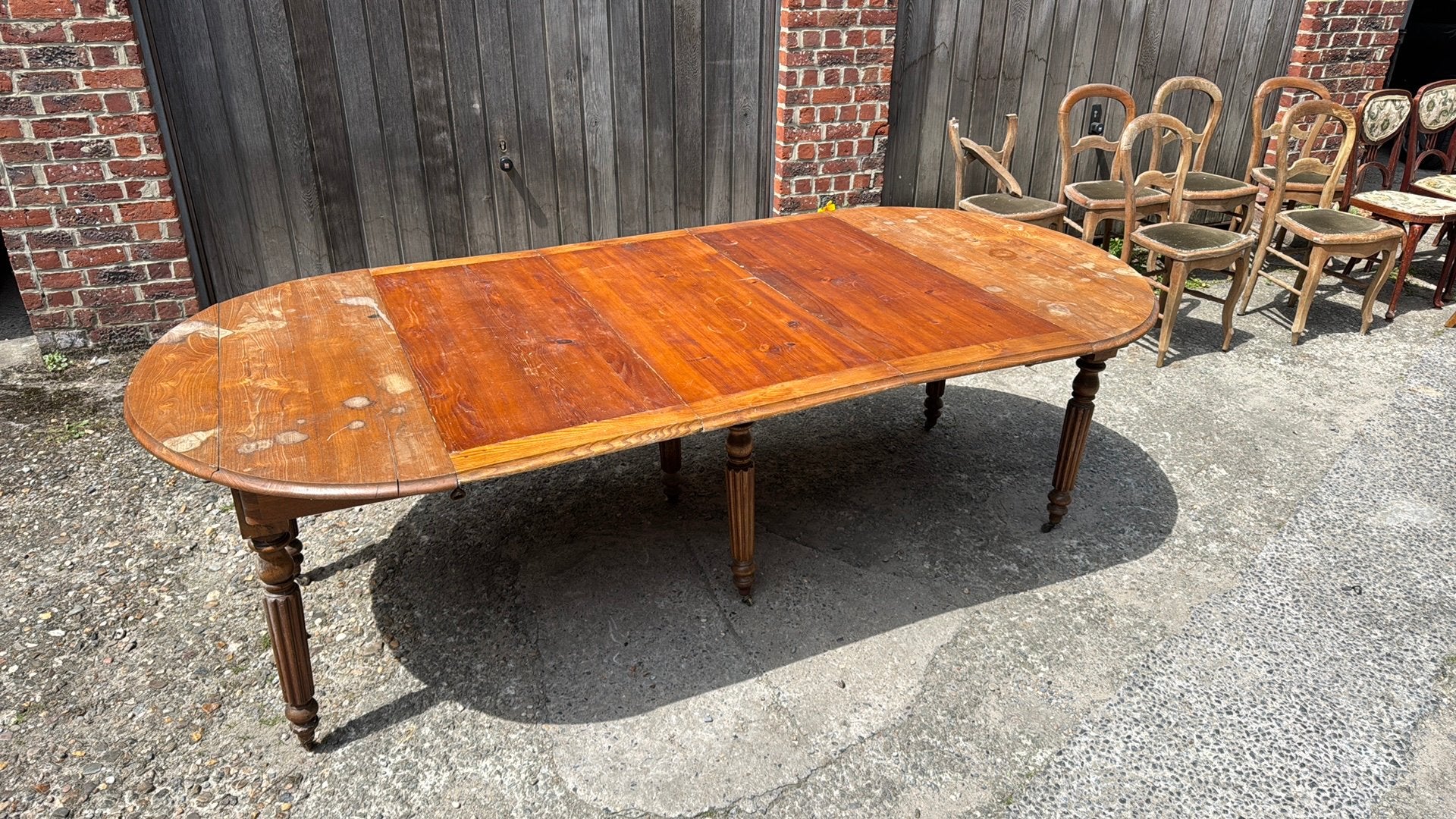 Table de ferme à rallonge, Enlèvement, Utilisé