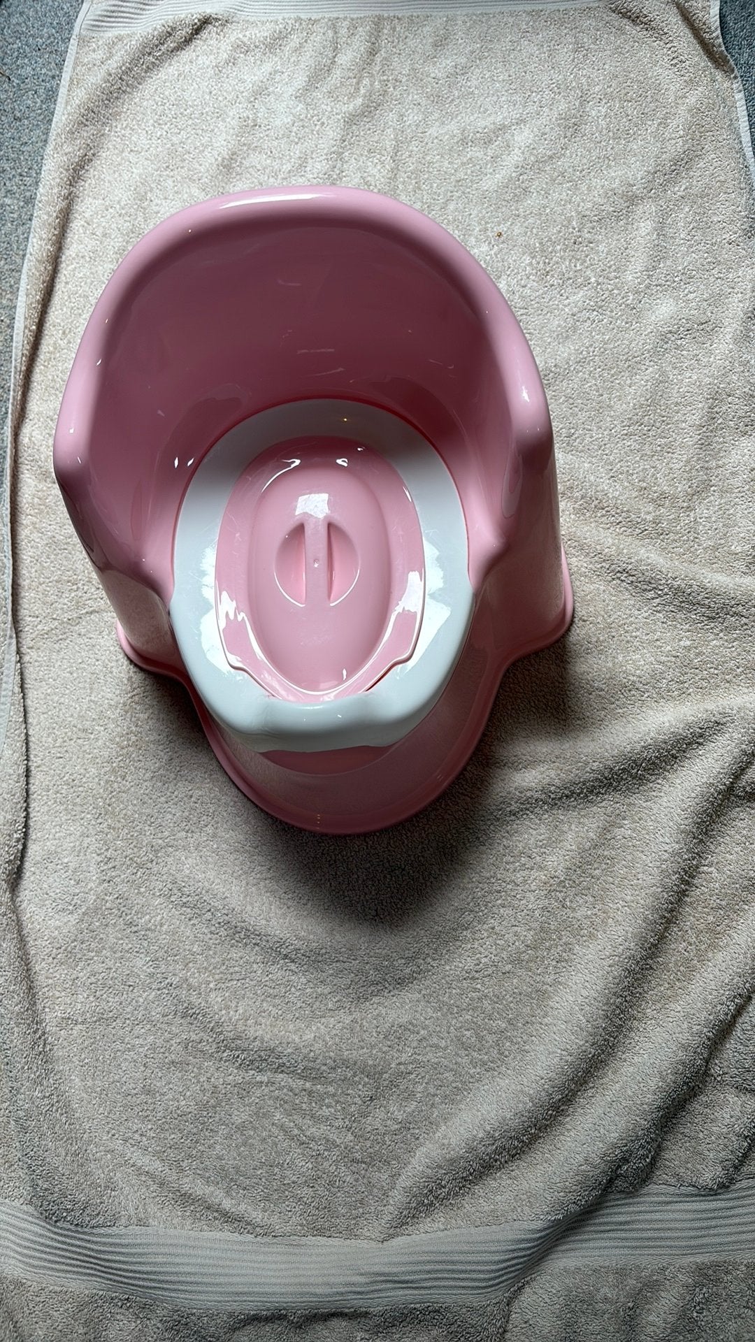 KEKK wc potje roze, Ophalen
