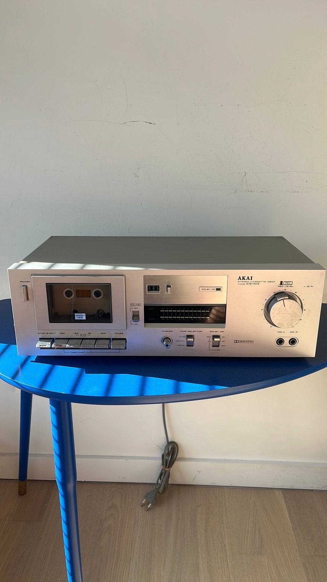 Vintage Akai CS-M4 Stereo Cassette Deck – Dolby NR, Enlèvement, Akai