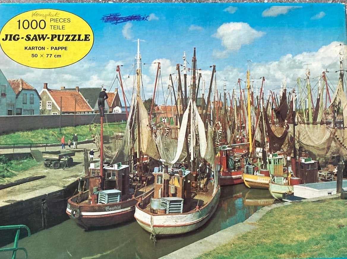 Vibtage Mulder jigsaw puzzel, Ophalen, 500 t/m 1500 stukjes, Gebruikt, Legpuzzel