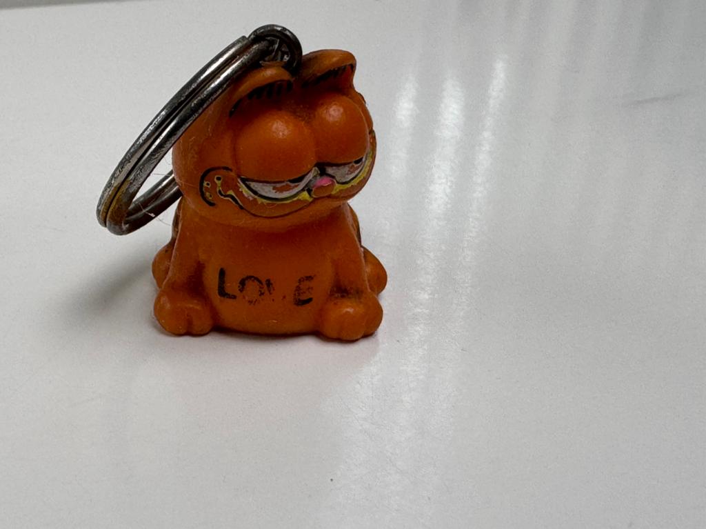 Garfield Bully PVC figuur mini “love” - sleutelhanger, Verzamelen, Ophalen of Verzenden, Gebruikt, Knuffel of Figuurtje