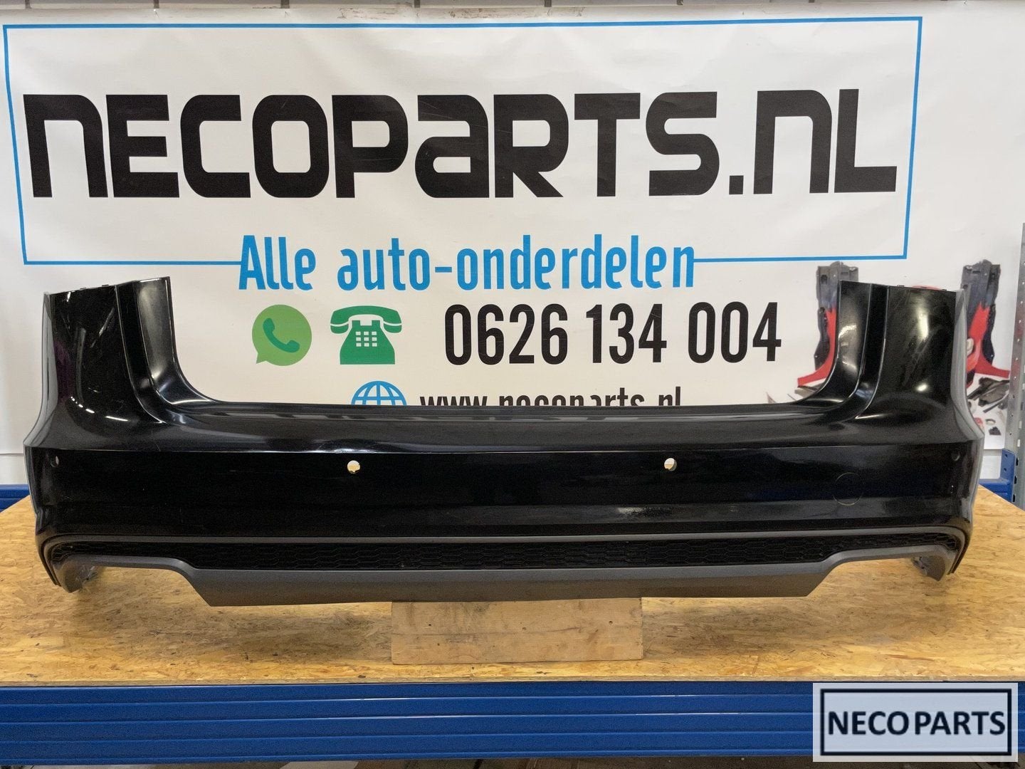 AUDI A6 4G C7 FACELIFT S LINE AVANT ACHTERBUMPER 4G9807511AS, Auto-onderdelen, Gebruikt, -, -, Achter