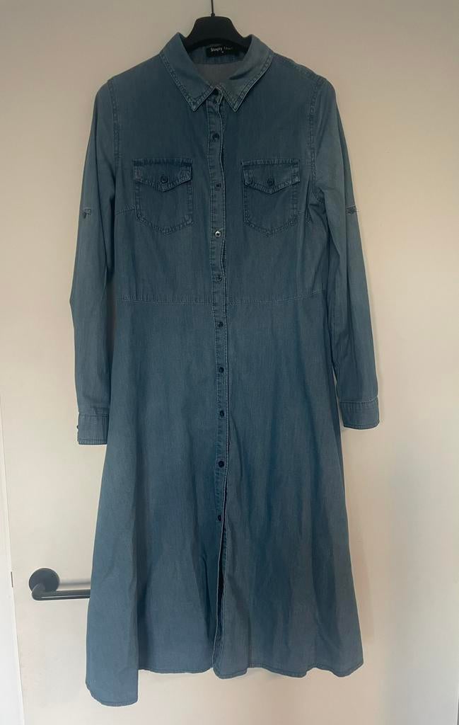 spijkerjurk, Kleding | Dames, Blauw, Ophalen of Verzenden, Zo goed als nieuw, Maat 36 (S)