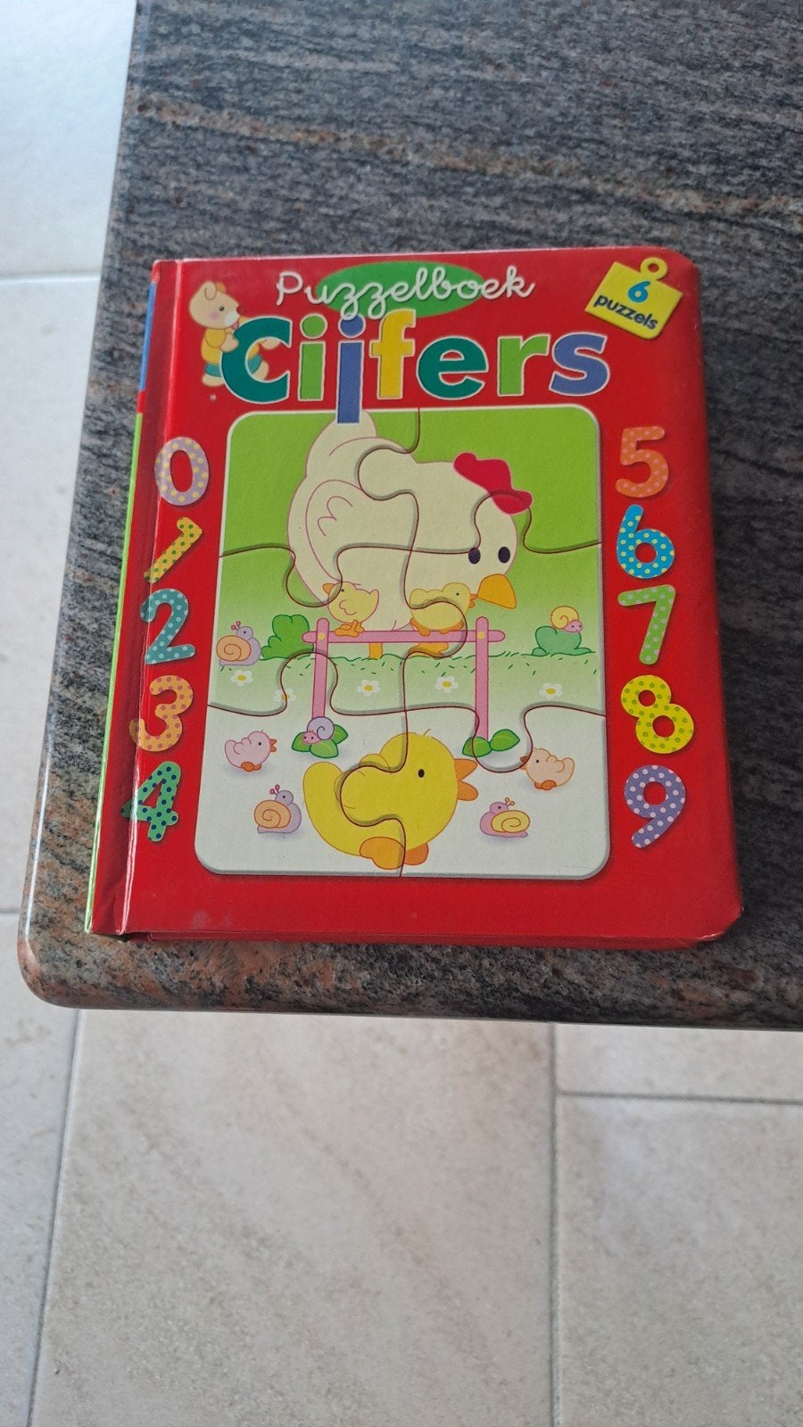 Puzzelboek (in stevig karton), Ophalen, Zo goed als nieuw, 6 maanden tot 2 jaar