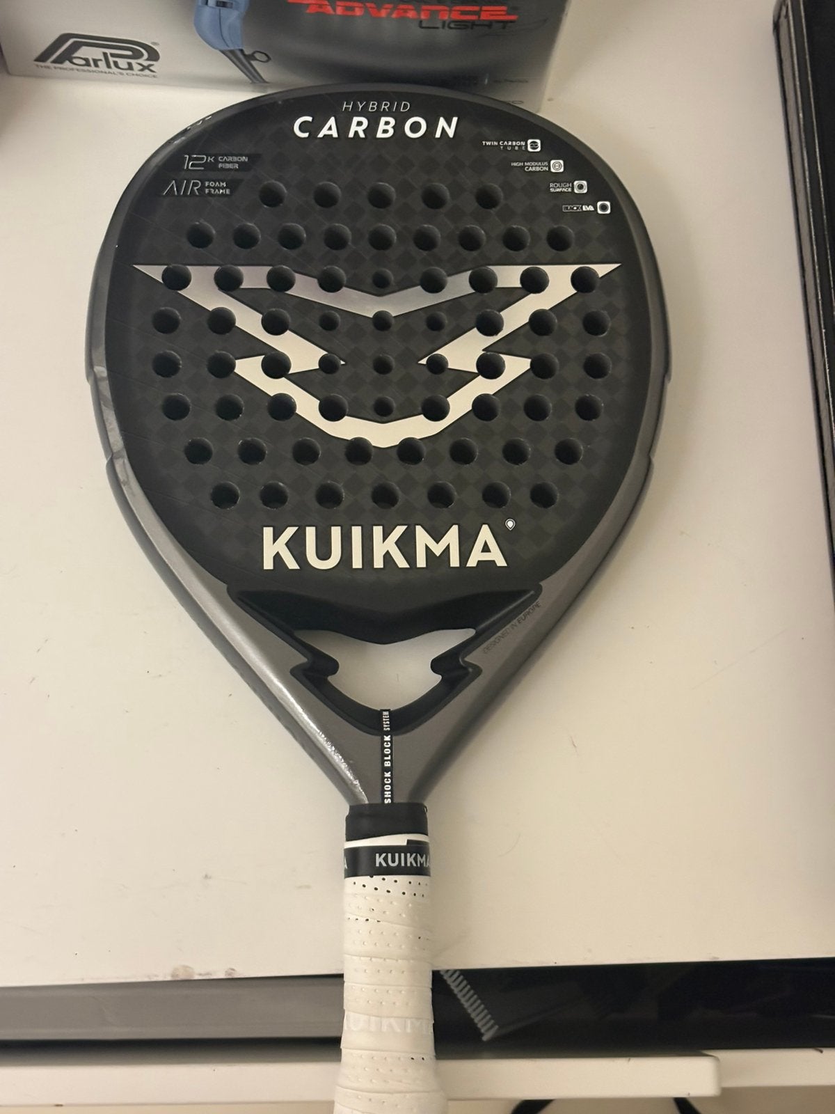 Padel racket kuikma 12k Carbon, Enlèvement ou Envoi, Comme neuf, Raquette de padel