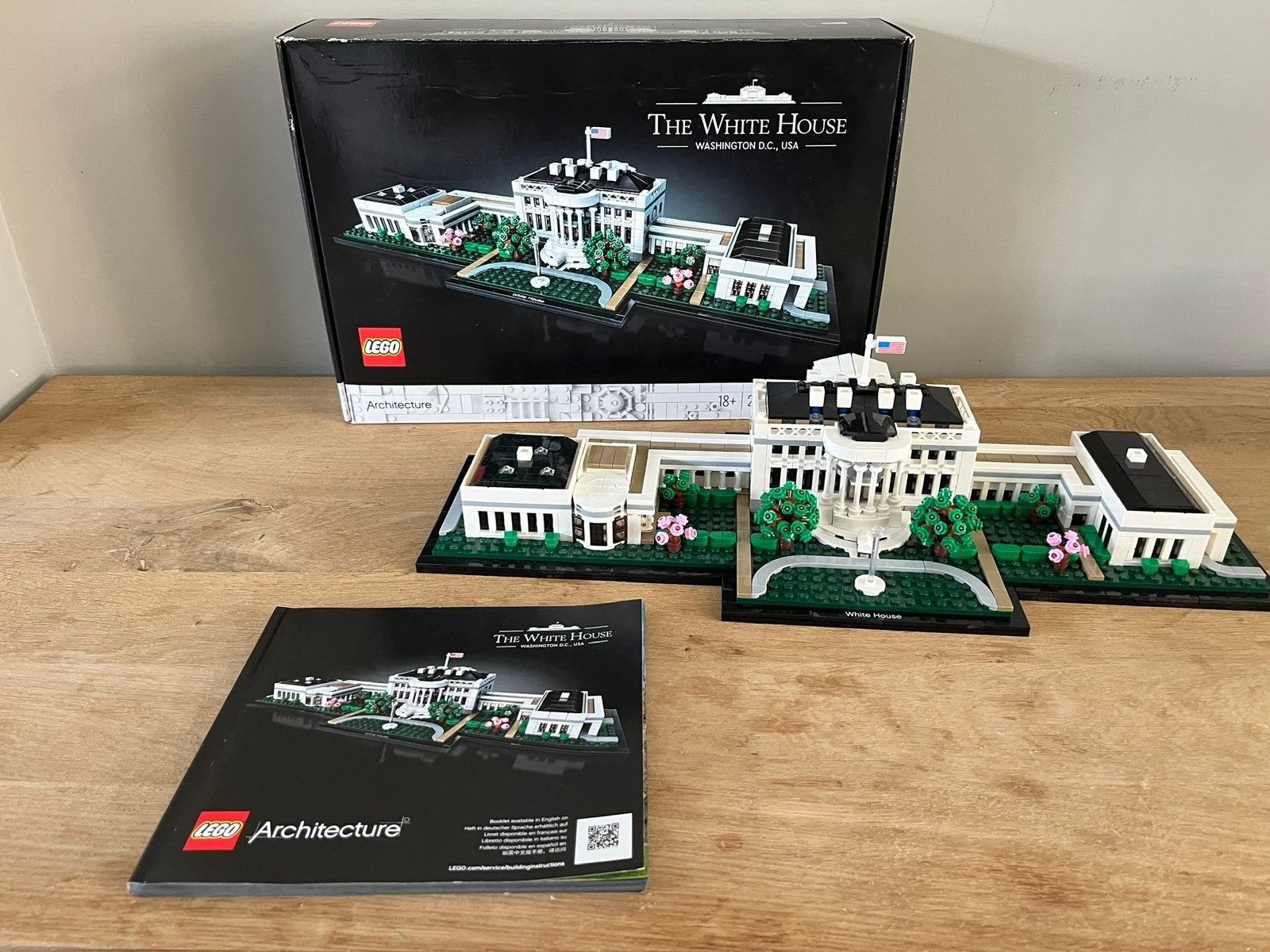 Lego architecture 21054 The White House, Lego, Ensemble complet, Architecture, Comme neuf
